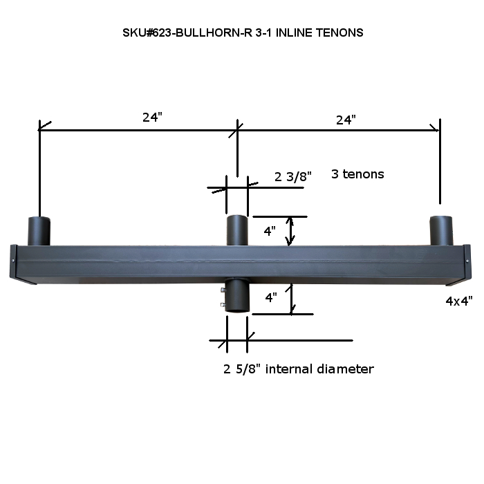 623-BULLHORN-R-3-1 INLINE