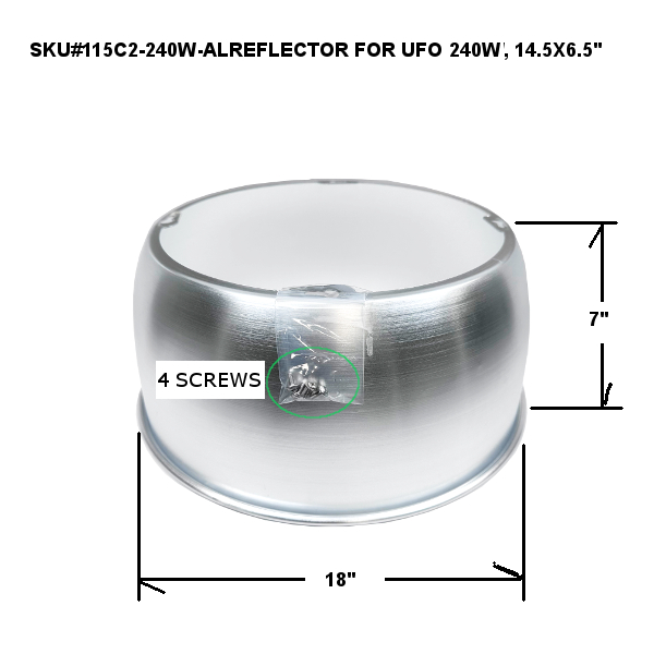 115C2-240W-ALREFLECTOR