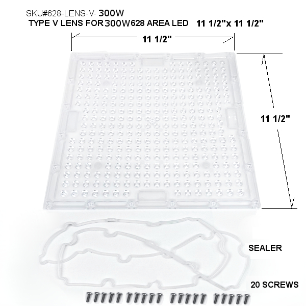 628-LENS-V-300W