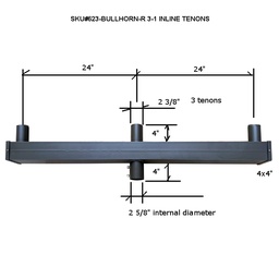623-BULLHORN-R-3-1 INLINE