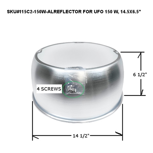 115C2-150W-ALREFLECTOR