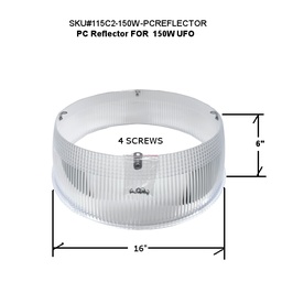 115C2-150W-PCREFLECTOR