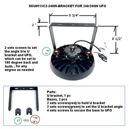 115C2-240/300W-BRACKET