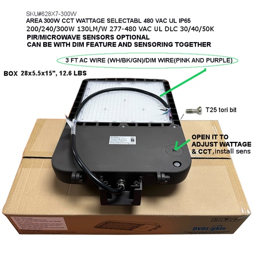 [GO WITH 623C2-310W , 15% OFF ??] 628X7-300W